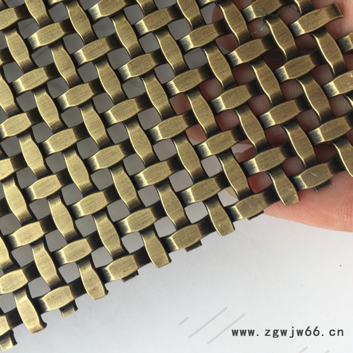 硕隆 金属网酒店大堂屏风隔断金属装饰网高端大气图7