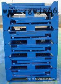 供应金泰标准可折叠式金属周转箱、金属网箱图2