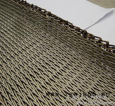 金属网带/人字型翻边网带图2