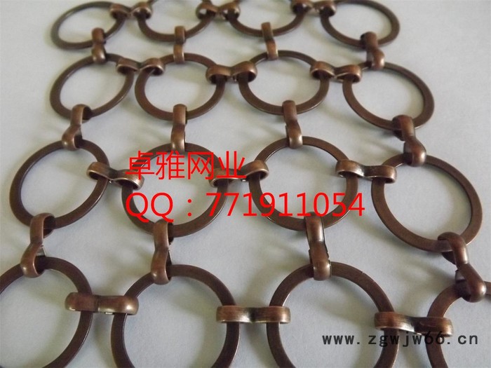 供应卓雅装饰网JY-3810不锈钢网帘 建筑金属网 建筑幕墙网图4