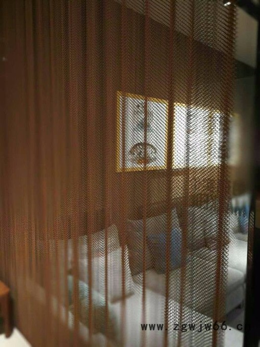 恩尔网业金属网帘厂家A金属装饰网A装饰环网图3