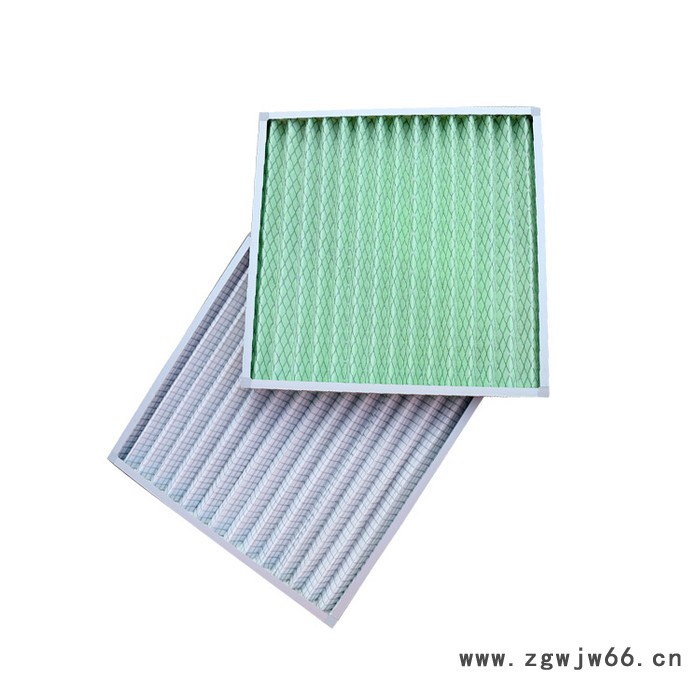 G4板式初效过滤器可清洗 折叠式金属网中央空调过滤器 活性炭尼龙网空气过滤器 日日新图2