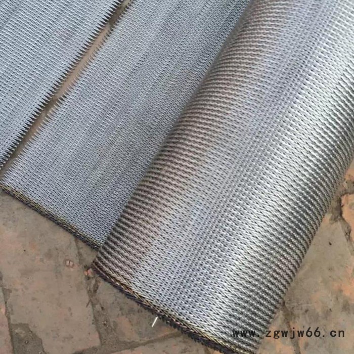 雨辰丝网供应  金属网带 人字复合型网带   金属网带价格  **价廉图3