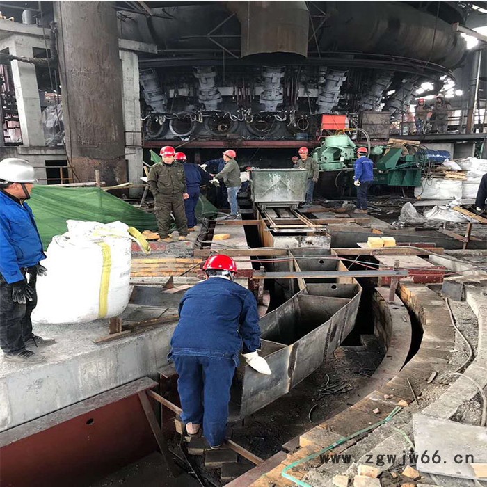 河南郑州耐火材料浇注料厂家建旭**铁钩浇注料落铁点耐高温 铁钩注料落铁点专用图3