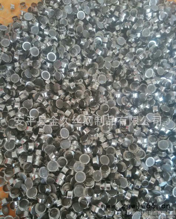 金久滤业专业生产金属网滤筒  包边滤筒  热水器滤网图2