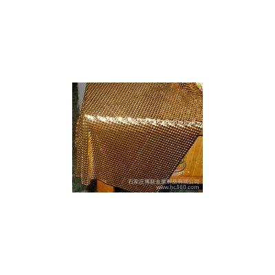 库存金属装饰网金属窗帘装饰网金属网布装饰网厂家生产