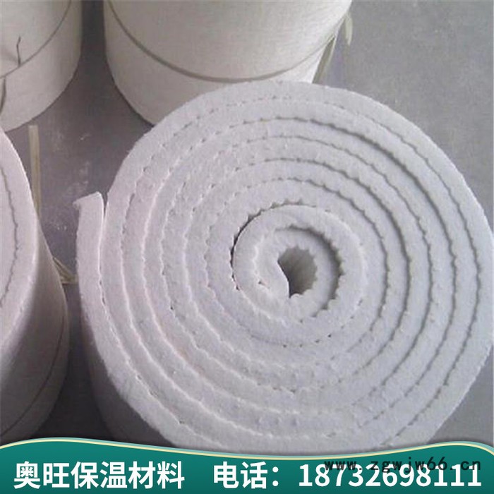 奥旺 硅酸铝保温卷毡  硅酸铝纤维毡  硅酸铝纤维保温材料  硅酸铝保温棉图6