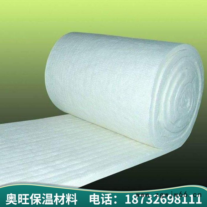 奥旺 硅酸铝保温卷毡  硅酸铝纤维毡  硅酸铝纤维保温材料  硅酸铝保温棉图2