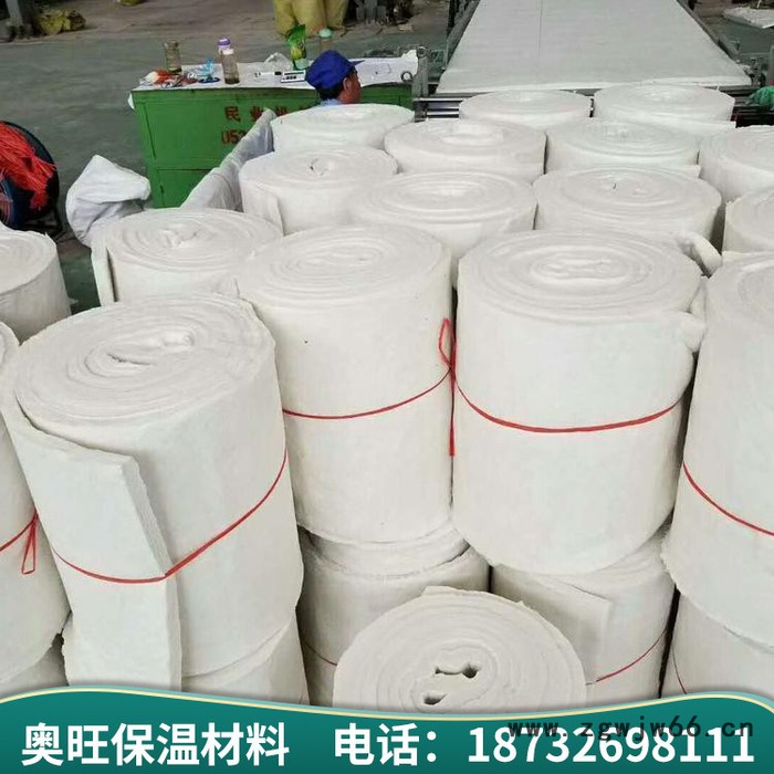 奥旺 硅酸铝保温卷毡  硅酸铝纤维毡  硅酸铝纤维保温材料  硅酸铝保温棉图7