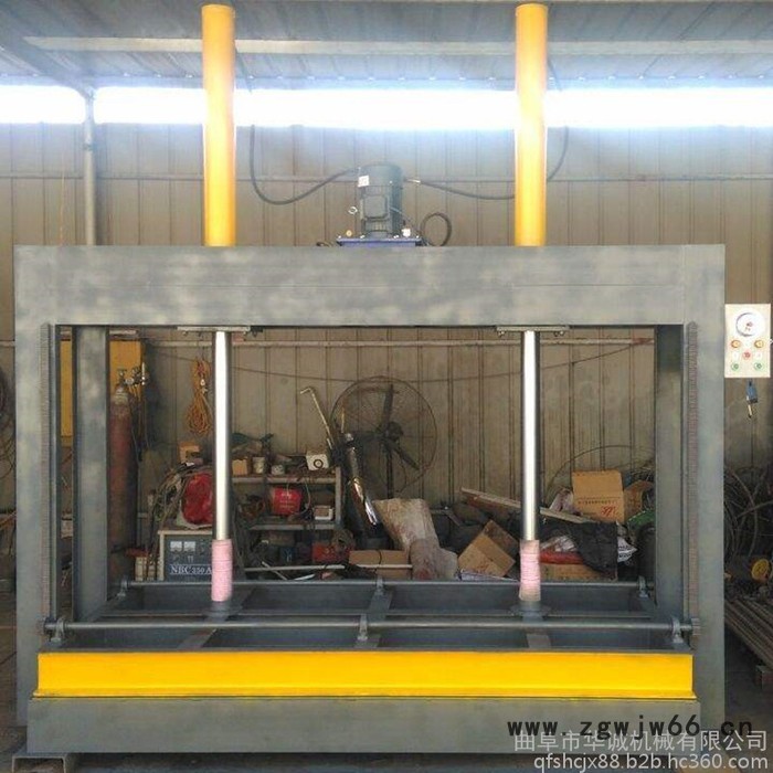 山东发货 外墙板保温材料冷压机 华诚50吨冷压机 双段冷压机图3