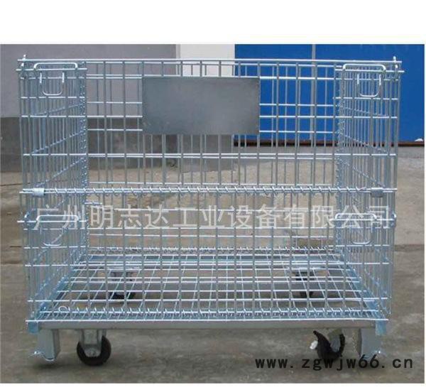 可折叠钢线仓储笼蝴蝶笼|金属网格铁框图2
