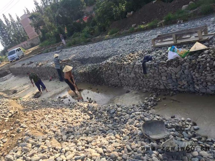 厂家供应包塑石笼网 pvc包塑石笼网 绿色包塑石笼网 价格低 其他金属网图4