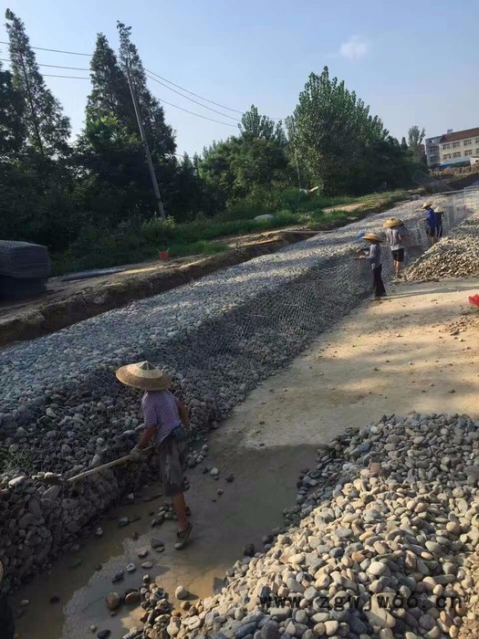 厂家供应包塑石笼网 pvc包塑石笼网 绿色包塑石笼网 价格低 其他金属网图3