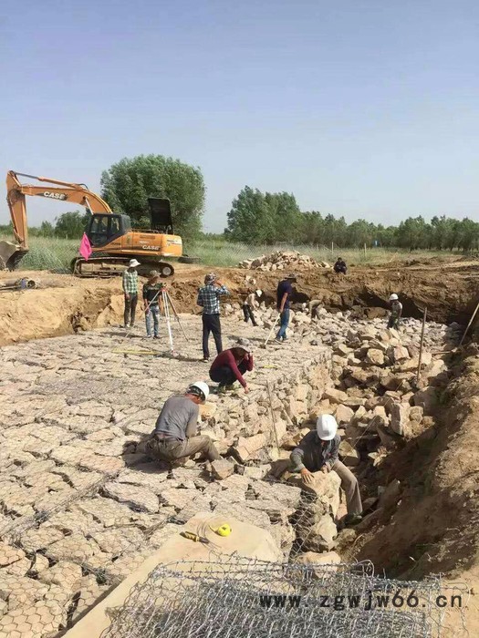 厂家供应包塑石笼网 pvc包塑石笼网 绿色包塑石笼网 价格低 其他金属网图5