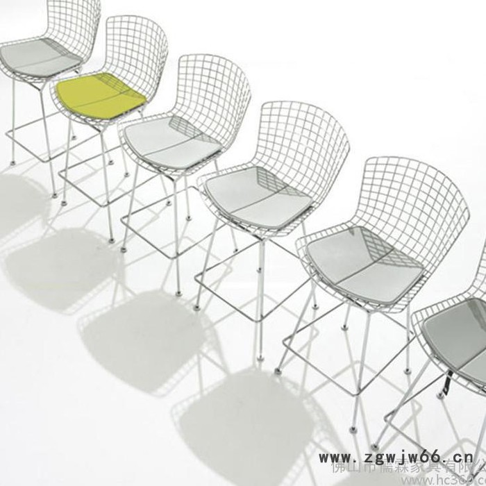 恋家 金属网高餐椅 bertoia bar stool 会客图2