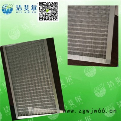 GEE-595*595*21平板式金属网过滤器