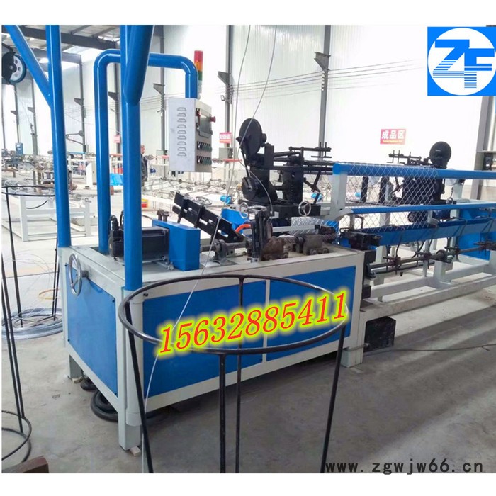 河北卓峰供应**双螺线高速全自动勾花网机 新型金属网编织机 铁丝网机畅销海外图4