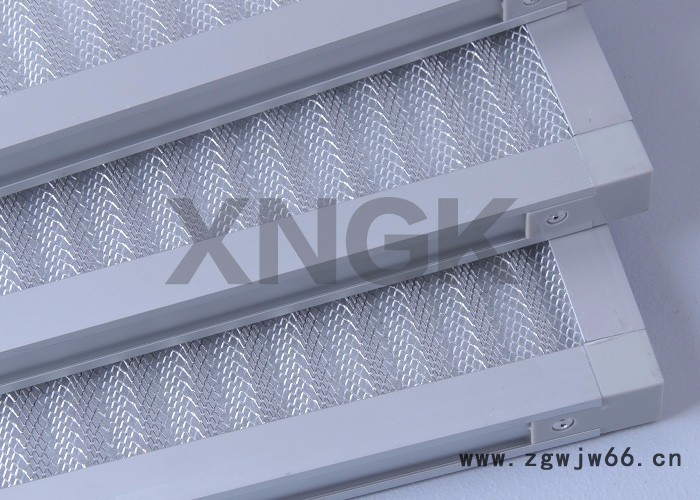湘南高科**初效波纹铝网 金属网 中央空调初级过滤器 可定制除尘等大颗粒滤网图4