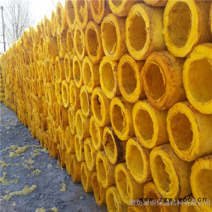北京玻璃棉管壳 管道保温材料离心玻璃棉管 复合铝箔玻璃棉管图3
