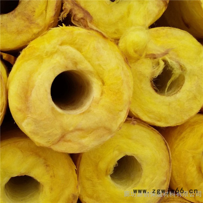 北京玻璃棉管壳 管道保温材料离心玻璃棉管 复合铝箔玻璃棉管图2