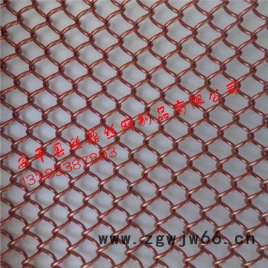 丝鼎 金属装饰网帘 上海金属装饰网帘 韩国出口金属网帘 颜色定制金属装饰网 不锈钢装饰网图3