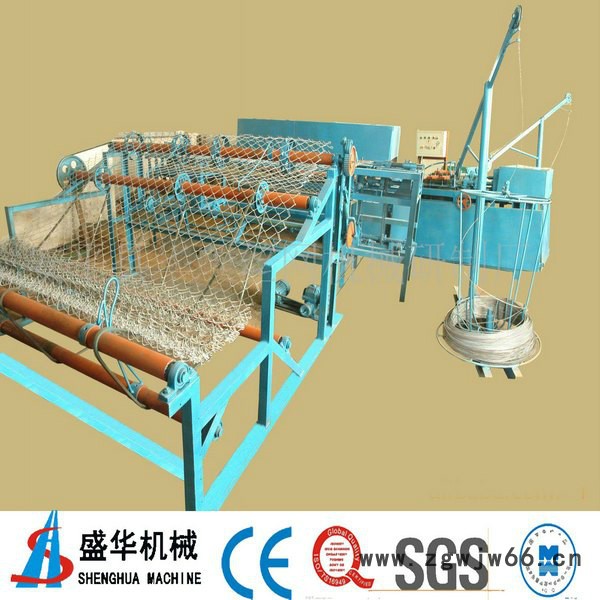 盛华shneghua 菱形金属网编织机的制作方法图8