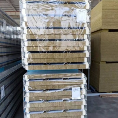 江苏腾威 专业生产聚氨酯封边岩棉夹芯板防火保温材料139-5138-2306