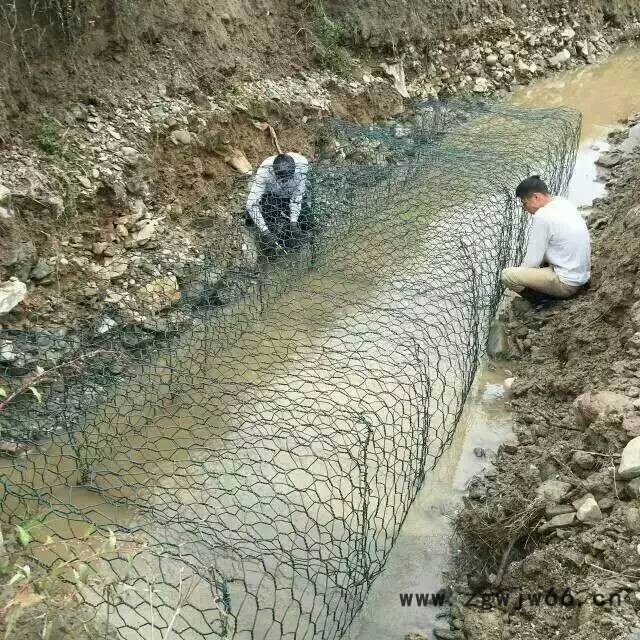 石笼网 格宾网 六角网 堤坝山体防护 合金石笼雷诺护垫 网卷 网片 其他金属网图3