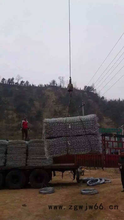 石笼网 格宾网 六角网 堤坝山体防护 合金石笼雷诺护垫 网卷 网片 其他金属网图2