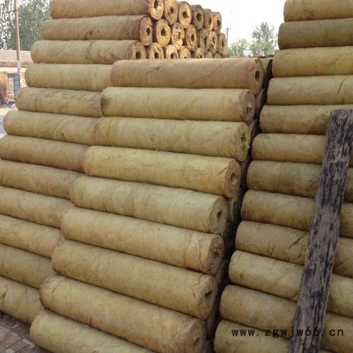 【京通】隔热岩棉管  耐高温岩棉管 岩棉管厂家 管道保温材料图4