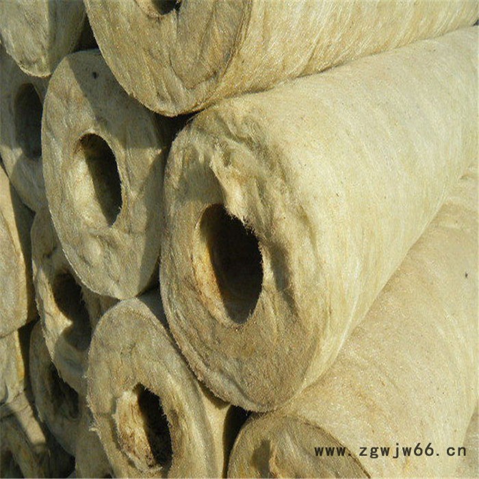 【京通】隔热岩棉管  耐高温岩棉管 岩棉管厂家 管道保温材料图2