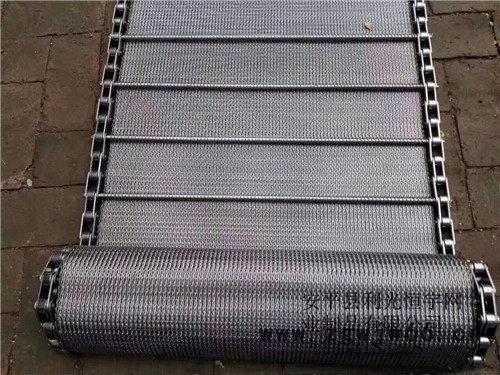 河北金属网带 **加工定制 304不锈钢网链输送带 食品输送网带图3