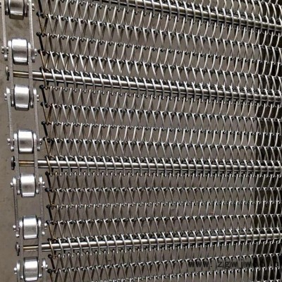 冷冻工作运送网带 隧道式金属网带  网带