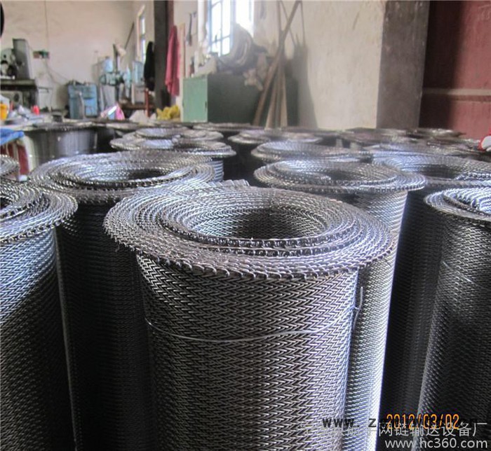 生产人字型网带 光伏网带 平衡网带 金属网带 保证质量图3