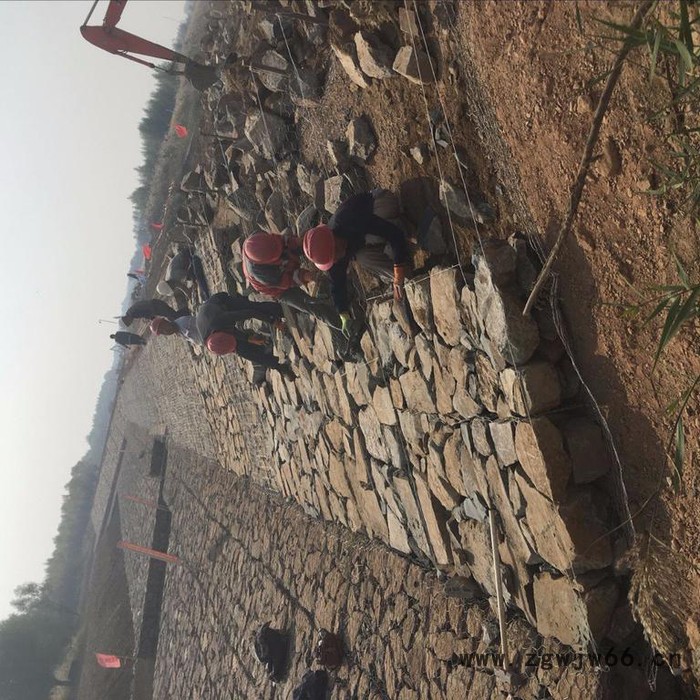 专卖三拧五拧格宾网生态绿格格宾网镀锌六角网花石笼格宾网 其他金属网图4