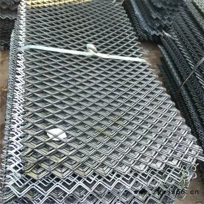 菱形包边金属网钢笆网片出厂价—建筑外屋钢板钢笆片【直销】图2