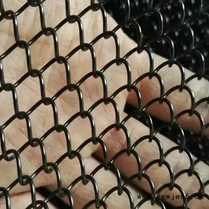 供应 幕墙装饰室内钢丝编织金属网帘  场所装饰用网 酒店用装饰网图4