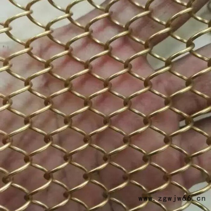 供应 幕墙装饰室内钢丝编织金属网帘  场所装饰用网 酒店用装饰网图3