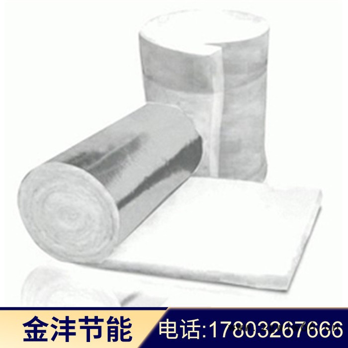 金沣 玻璃棉卷毡  彩钢玻璃棉卷毡   吸音玻璃棉毡   玻璃棉保温材料图6
