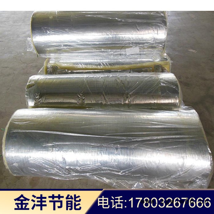 金沣 玻璃棉卷毡  彩钢玻璃棉卷毡   吸音玻璃棉毡   玻璃棉保温材料图5