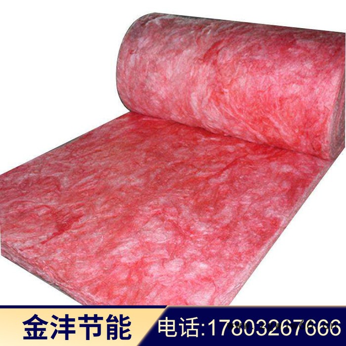 金沣 玻璃棉卷毡  彩钢玻璃棉卷毡   吸音玻璃棉毡   玻璃棉保温材料图8