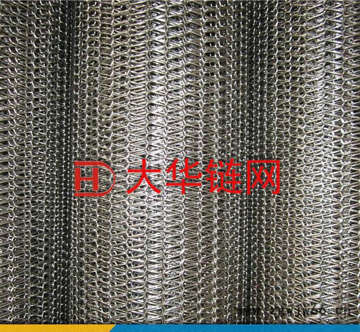 大华专业 耐磨耐用扁丝型网带 山东扁丝网带 扁丝金属网带图3