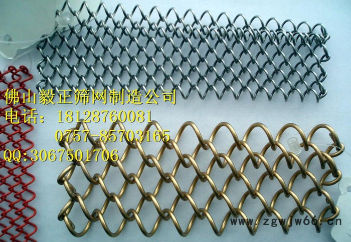 佛山进出口金属网帘Metal decorative mesh图3
