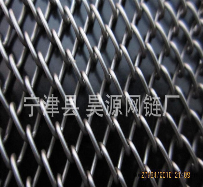 不锈钢长城网带【耐高温金属网带】 马蹄链  德州定做图2