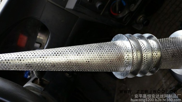 安平厂家直供金属网筛网不锈钢网筒滤筒锥形滤芯冲孔网滤芯编织网滤芯图4