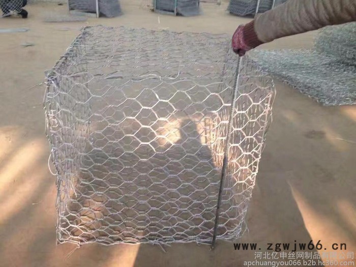 高锌镀锌丝石笼网 六角网规格 高尔凡丝石笼网厂家 出厂快 效率高 其他金属网图3