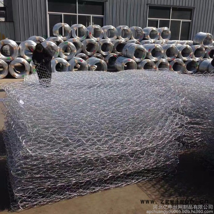 高锌镀锌丝石笼网 六角网规格 高尔凡丝石笼网厂家 出厂快 效率高 其他金属网图7