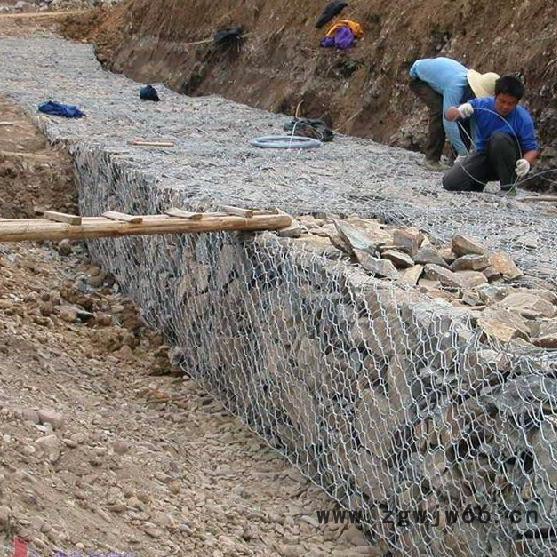 石笼网格宾网，镀锌格宾网笼 其他金属网 热镀锌石笼网图2