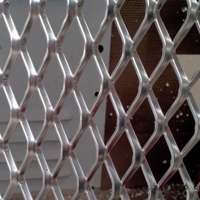 金属网板铝板网 物美价廉菱形铝板拉伸网可定做