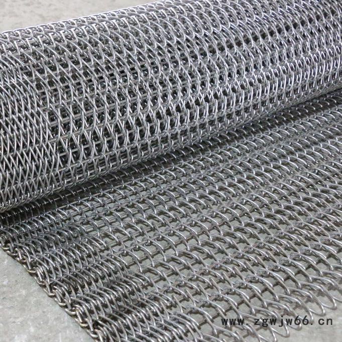 **输送机用链条式网带不锈钢金属网带  耐高温不锈钢网带图8